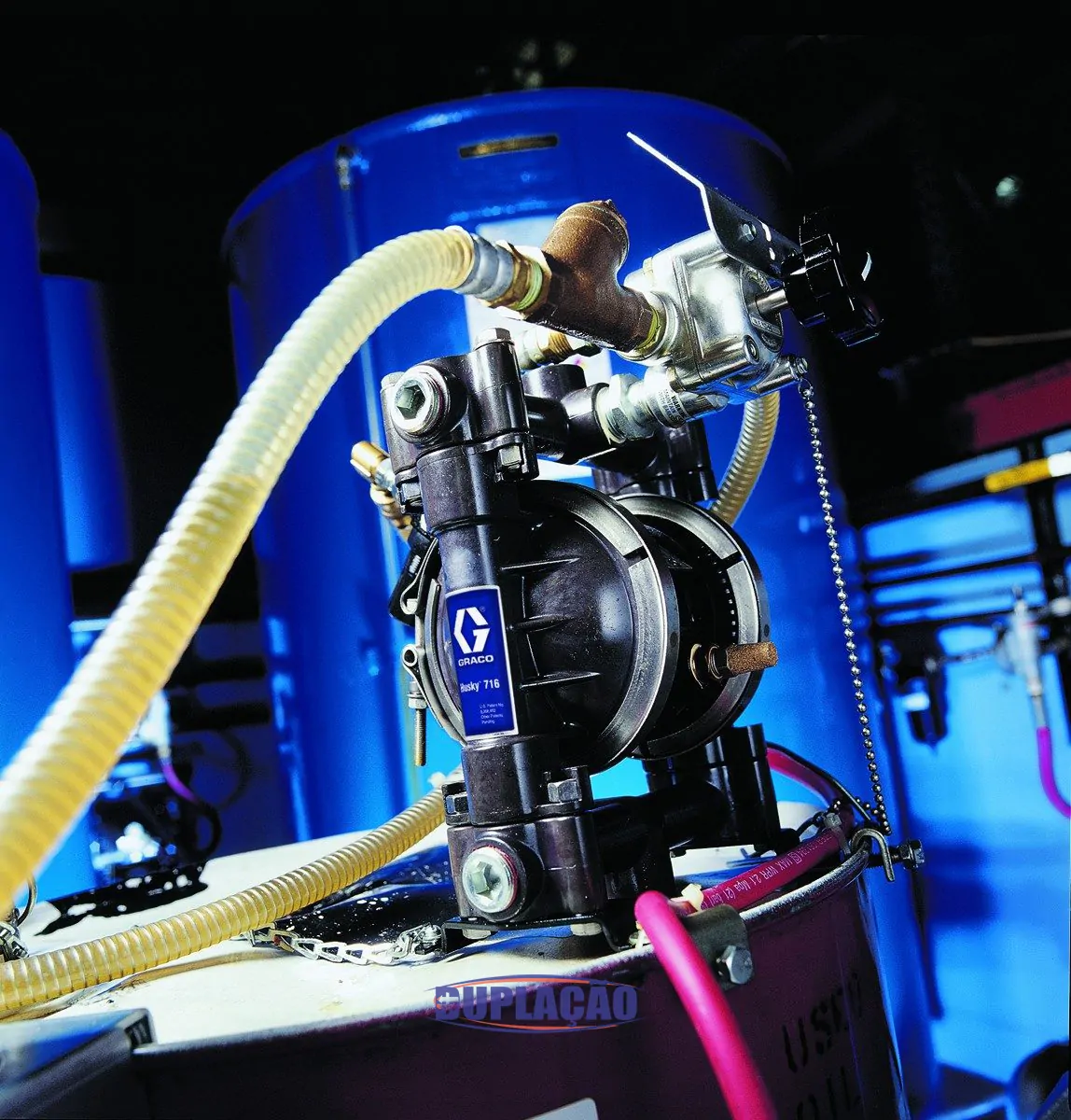 Bombas neumáticas de doble diafragma - Husky 716 - Graco - Imagen 2