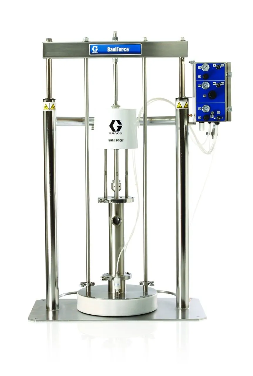 Descarga de tambor sanitario de Saniforce 5: 1 - Graco - Imagen 2